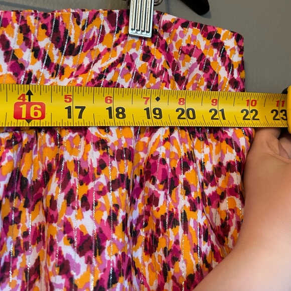 NWT Bar III 3X Womens Orange Pink Wide Leg High Rise Tiger Tracks Lounge Pants! - Picture 11 of 16